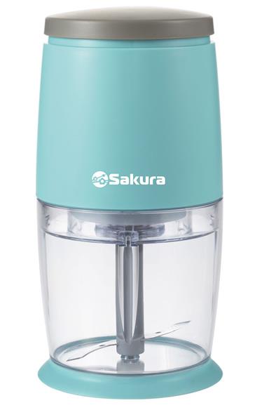 Изображение Блендер Sakura SA-6252BL (чоппер/400 Вт/голубой)