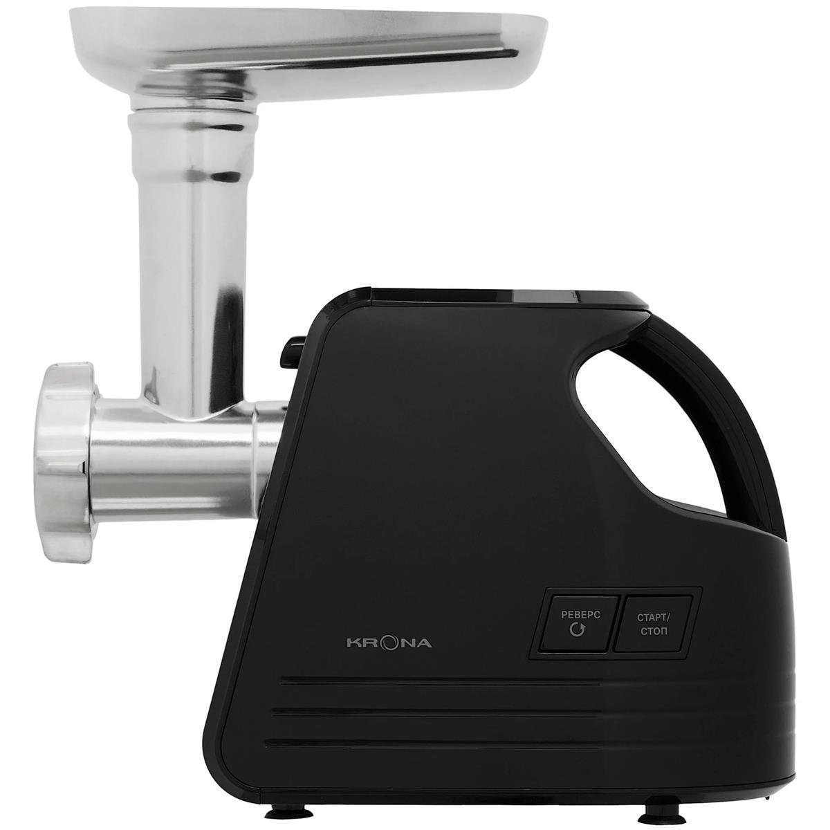 Изображение Мясорубка Krona Wolf 1000W (1000 Вт /1,8 кг/мин/черный)
