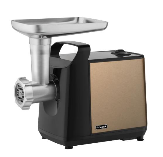 Изображение Мясорубка Rondell RDE-1457 (2200 Вт //черный, коричневый)