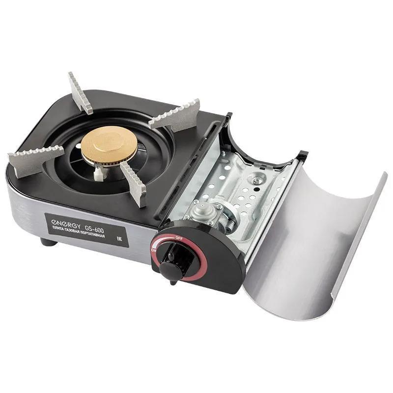 Изображение Плита настольная Energy GS-600 (газовая, , серебристый)