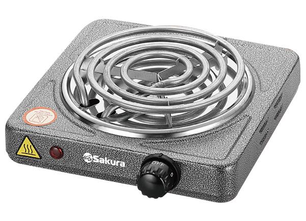 Изображение Плита настольная Sakura ПЭ-08 (электрическая, металл, графит)