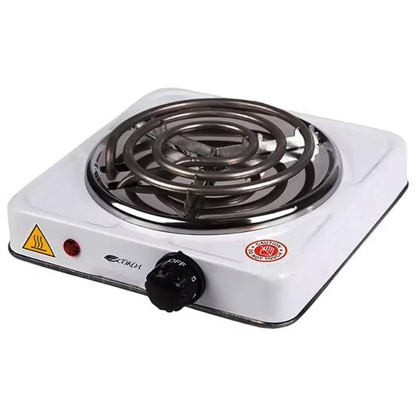 Изображение Плита настольная Сокол 70-0101-1 ТЭН 1,0 кВт/220В (электрическая, металл, белый)