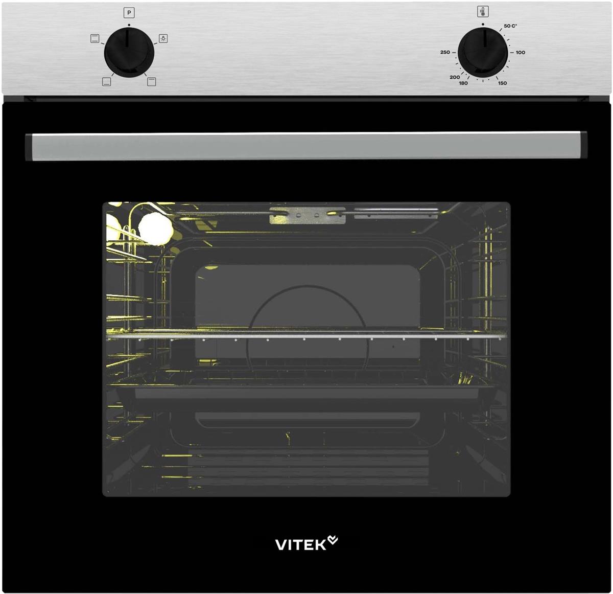 Изображение Духовой шкаф VITEK VEO 6230 IX (68 л , нержавеющая сталь)