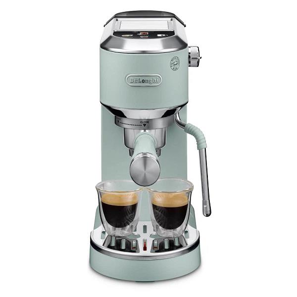 Изображение Кофеварка DeLONGHI EC890.GR (рожковая/1,1 л /1450 Вт )