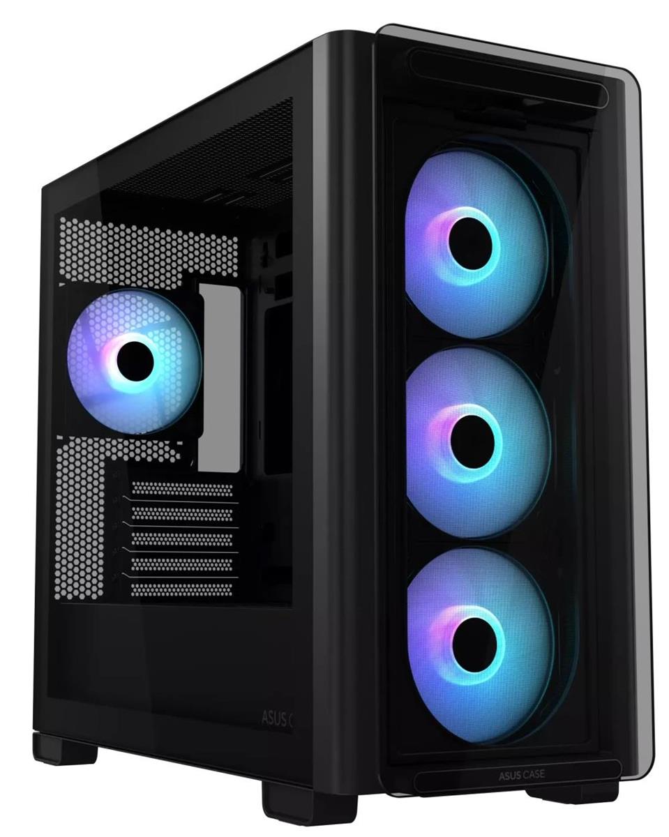 Изображение Корпус Asus A23 Plus Black (mATX, Mini-ITX, черный, без БП)/(90DC00K0-B19010)