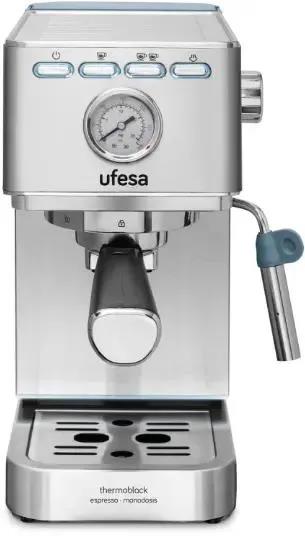 Изображение Кофеварка Ufesa CE8030 MILAZZO серебристый (рожковая//1350 Вт )