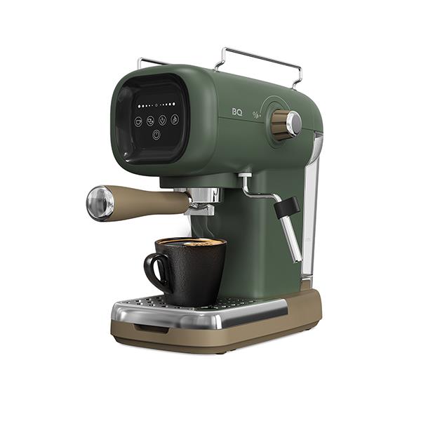 Изображение Кофеварка BQ CM2005 зеленый (рожковая//1000 Вт )