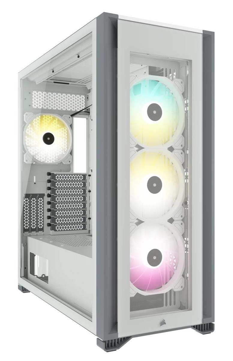 Изображение Корпус Corsair iCUE 7000X RGB White (mATX, ATX, Mini-ITX, EATX, белый, без БП)/(CC-9011227-WW)