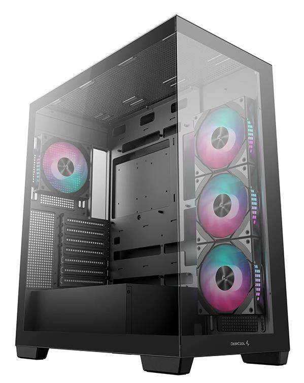 Изображение Корпус Deepcool CG580 4F Black (mATX, ATX, Mini-ITX, черный, без БП)/(R-CG580-BKADA4-G-1)