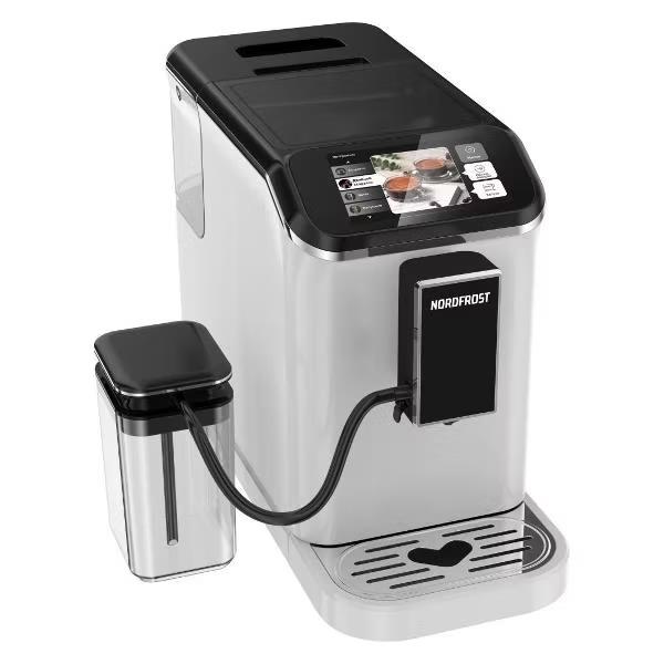 Изображение Кофемашина NORDFROST HOME 300 W (1350 Вт /20 бар/белый, серебристый)