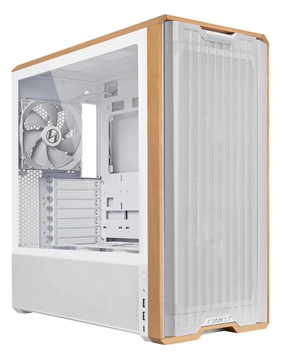 Изображение Корпус Lian Li Lancool 217 White (mATX, ATX, Mini-ITX, EATX, SSI-EEB, SSI CEB, белый, без БП)/(G99.LAN217W.R0)