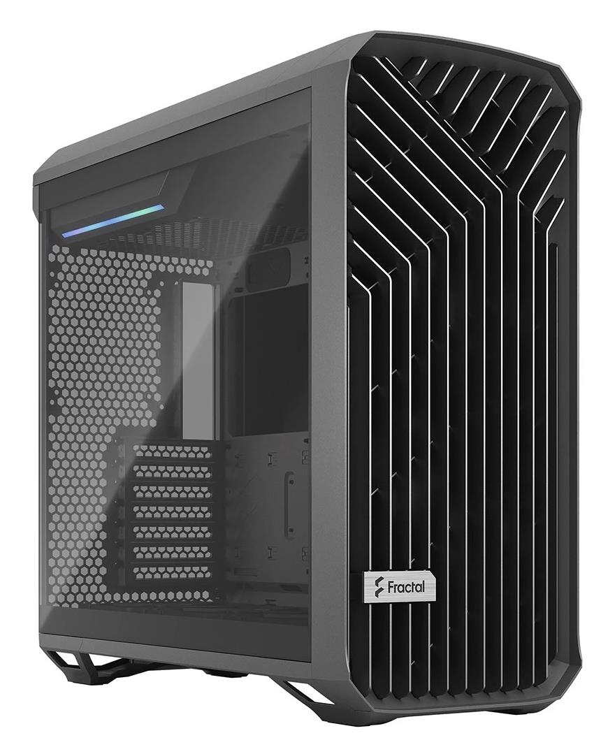 Изображение Корпус Fractal Design Torrent Gray TG Light Tint (mATX, ATX, Mini-ITX, EATX, SSI EEB, SSI CEB, черный, без БП)/(FD-C-TOR1A-02)