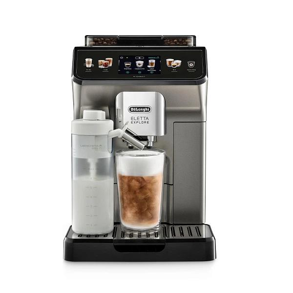 Изображение Кофемашина DeLONGHI ECAM450.86.T (1450 Вт /19 бар/серебристый, графитовый)