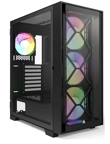 Изображение Корпус Montech AIR 1000 PREMIUM Black (mATX, ATX, Mini-ITX, черный, без БП)/(AIR 1000 PREMIUM)