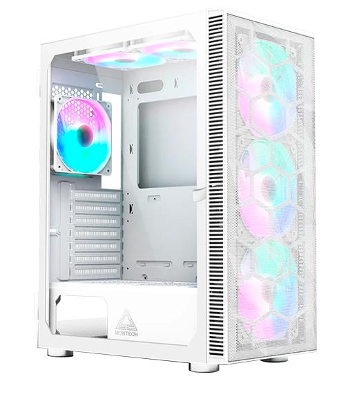 Изображение Корпус Montech X3 MESH White (mATX, ATX, Mini-ITX, белый, без БП)/(X3 MESH WH)