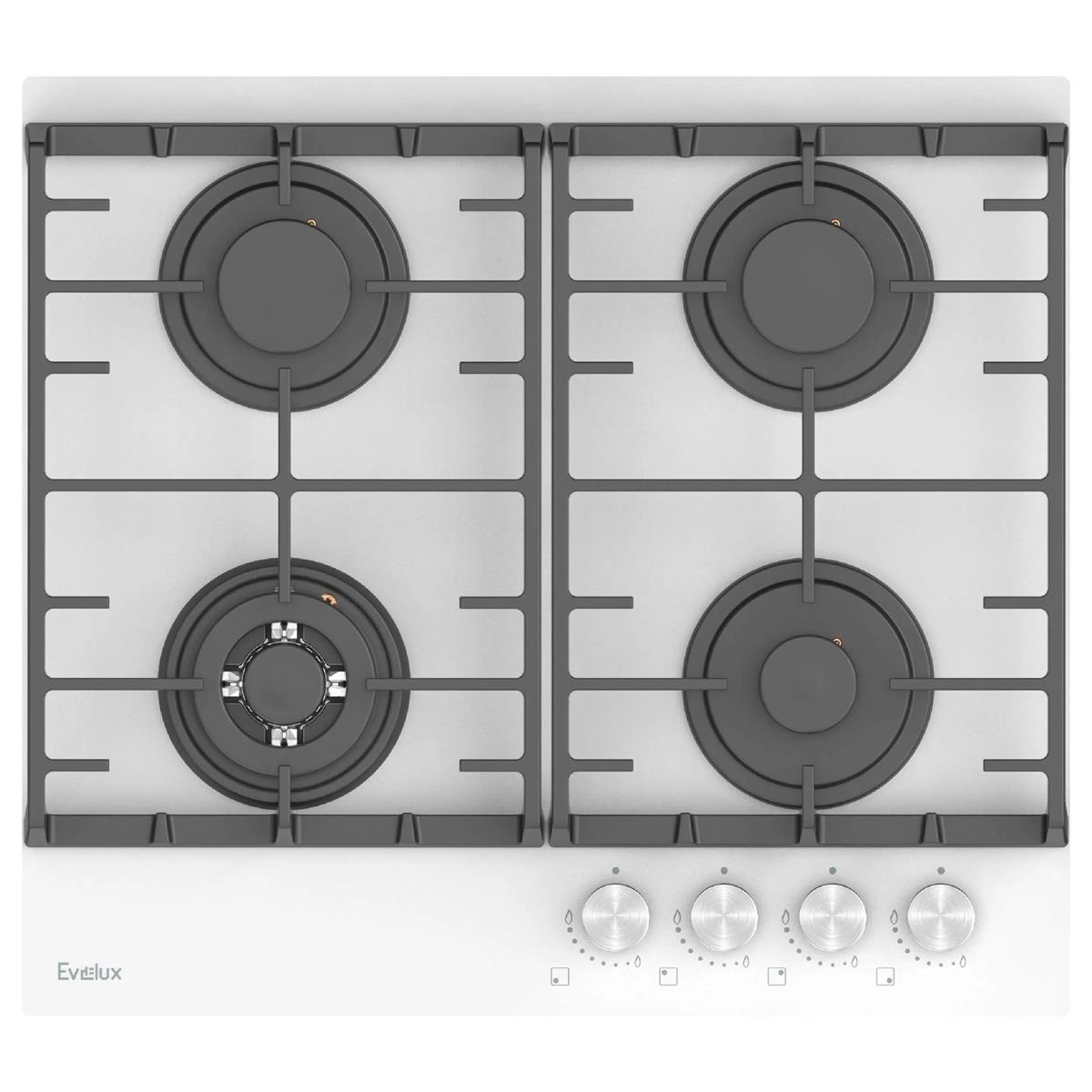 Изображение Варочная панель Evelux HEG 650 WG (белый)
