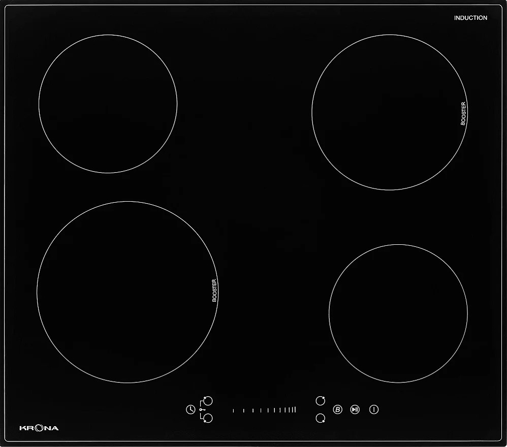 Изображение Варочная панель Krona FORTE 60 BL (черный)