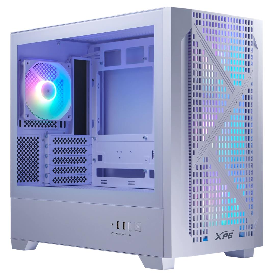 Изображение Корпус ADATA XPG LANDER 300 White (mATX, Mini-ITX, белый, без БП)/(LANDER300MAA-WHCWW)