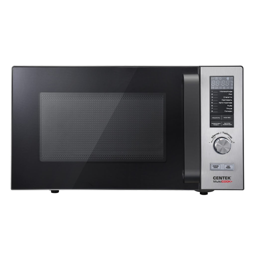 Изображение Микроволновая печь CENTEK CT-1567 (900 Вт  25 л    стальной)