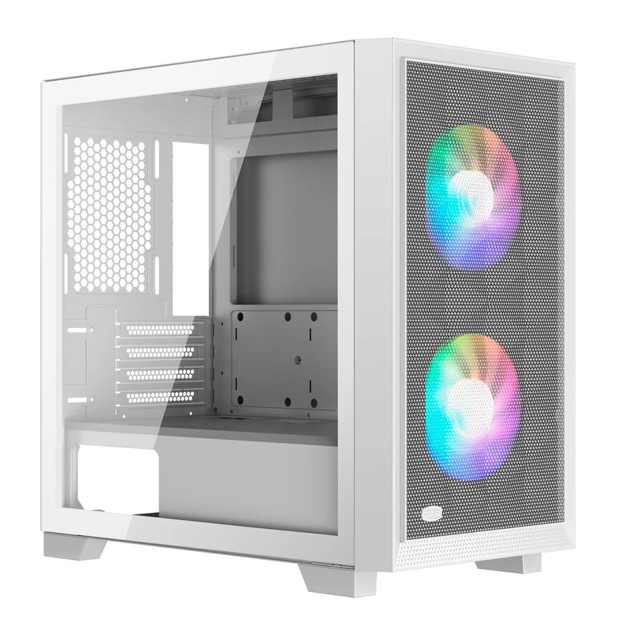 Изображение Корпус PCcooler C3D310 WH ARGB (mATX, Mini-ITX, белый, без БП)/(C3D310 WH ARGB)