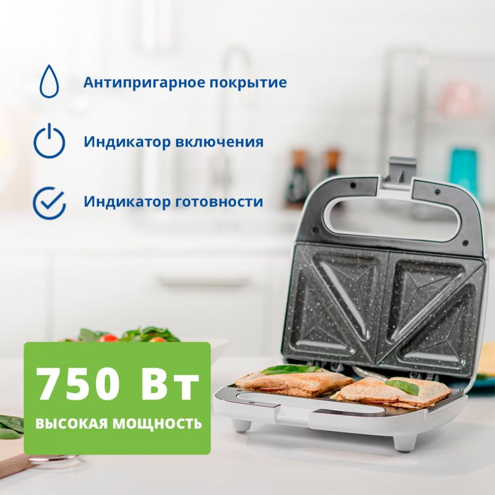 Изображение Сэндвичница Zelmer ZSM7850 (750 Вт /4 порции/белый)