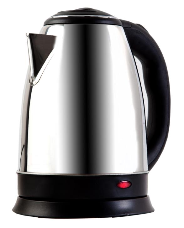 Изображение Электрический чайник Добрыня EC-112 (1800 Вт/1,8 л /нержавеющая сталь/черный, серебристый)
