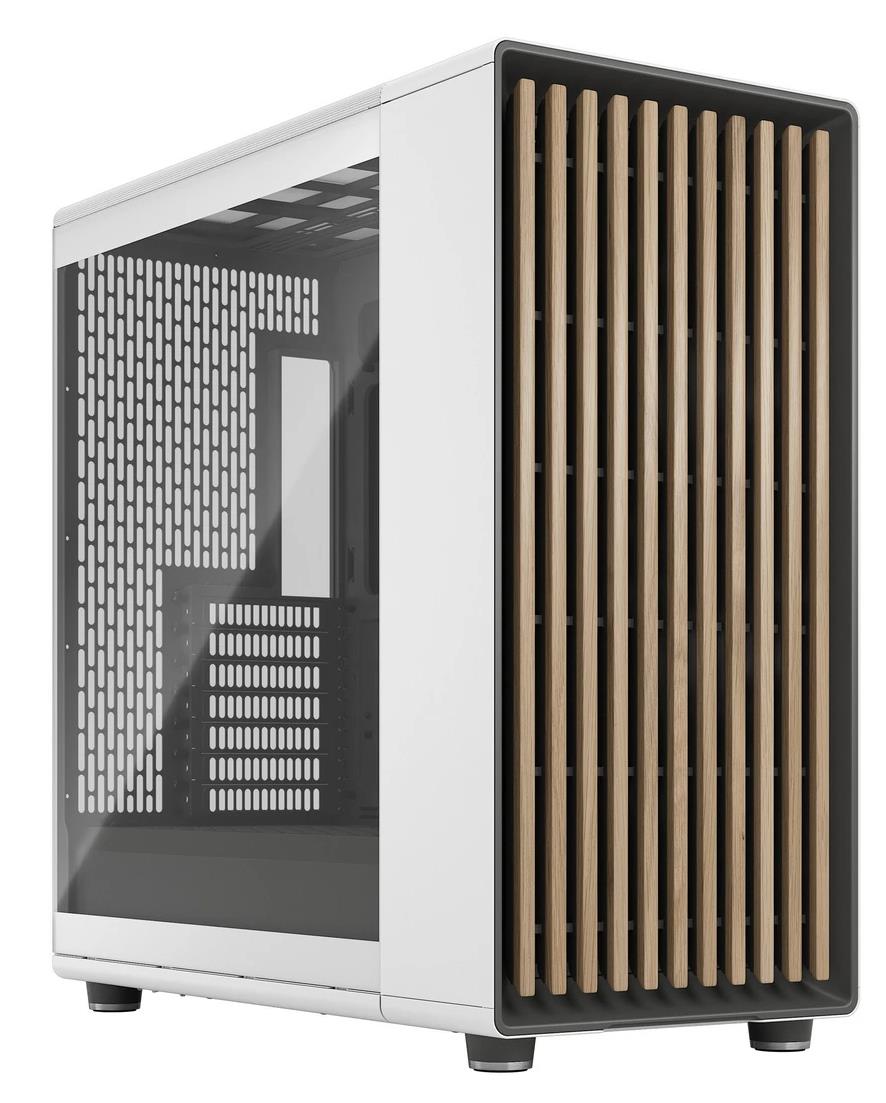 Изображение Корпус Fractal Design North XL Chalk White TG Clear (mATX, ATX, Mini-ITX, EATX, белый, без БП)/(FD-C-NOR1X-04)