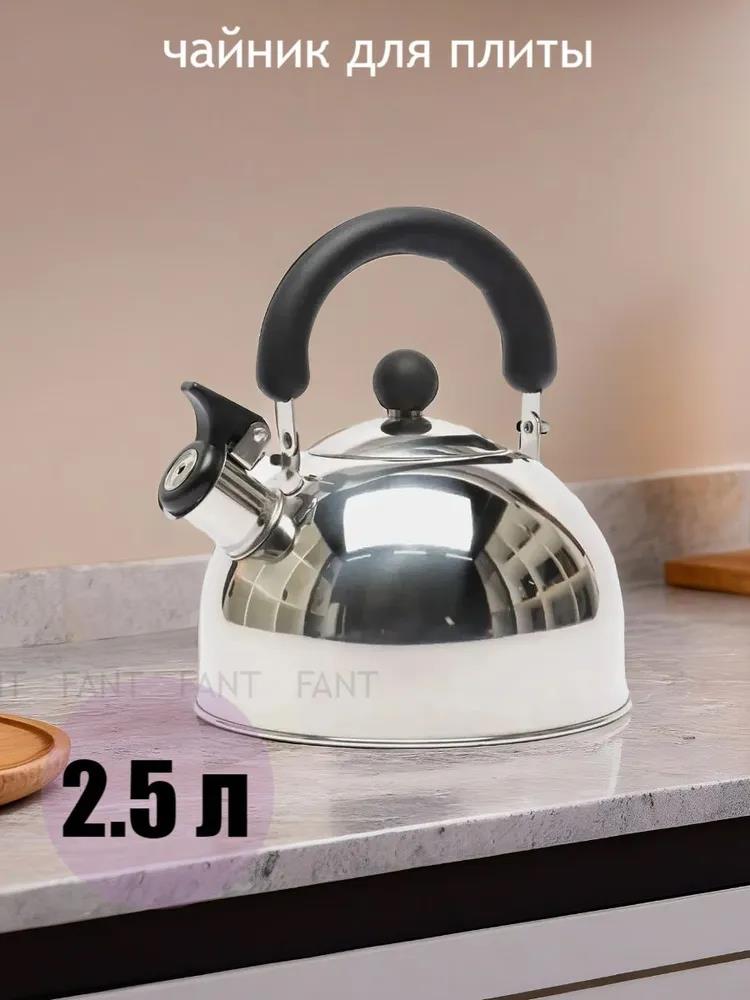 Изображение Чайник Добрыня DO 2903 (2,5, л л /серебристый)