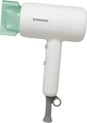 Изображение Фен STARWIND SHD 6065 (1800 Вт /зеленый, белый)