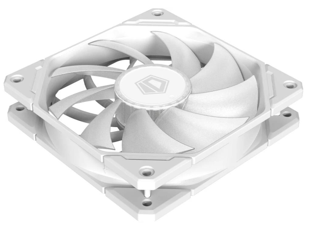 Изображение Вентилятор ID-Cooling TF-12025-PRO-ARGB TRIO WHITE (1800 об/мин , 120x120x25 мм,4-pin PWM)