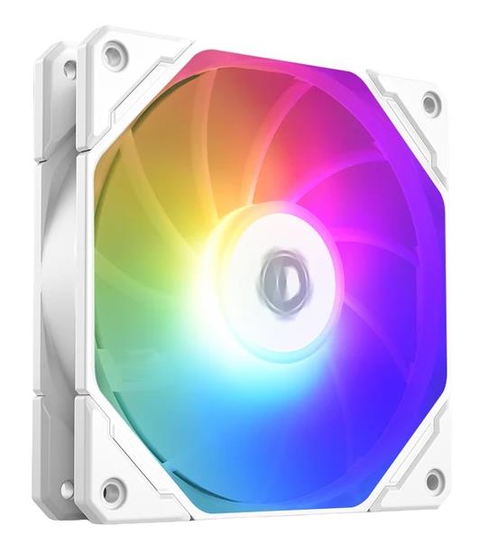 Изображение Вентилятор ID-Cooling TF-12025-PRO-ARGB WHITE (1800 об/мин , 120x120x25 мм,4-pin PWM)