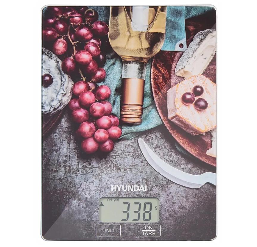 Изображение Весы кухонные Hyundai HYS-KG211 (рисунок)