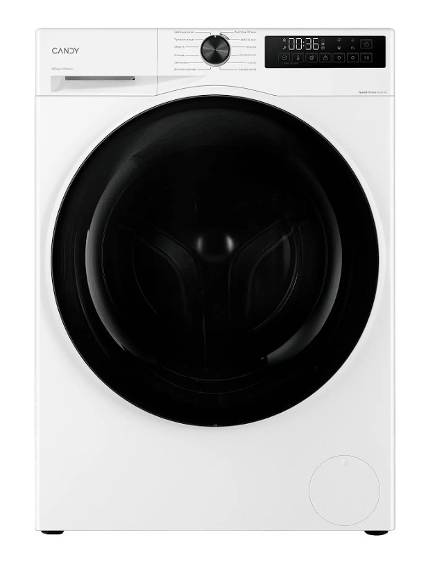 Изображение Стиральная машина Candy C43D 485MBBW-07, белый (фронтальная, 8 кг, 1400 об/мин )