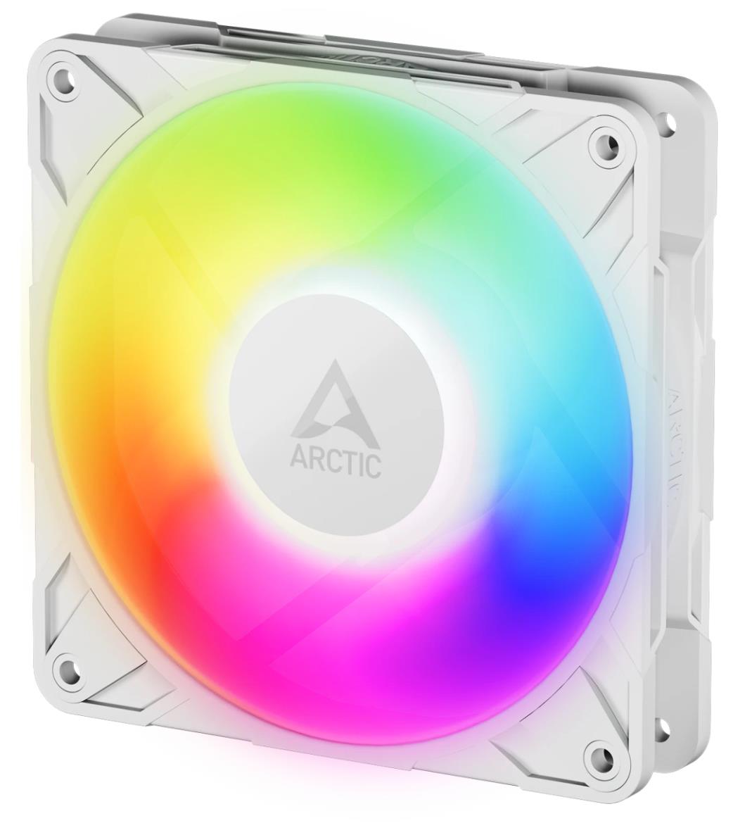 Изображение Вентилятор Arctic P12 Pro A-RGB White (3000 об/мин , 120x120x25 мм,4-pin PWM)