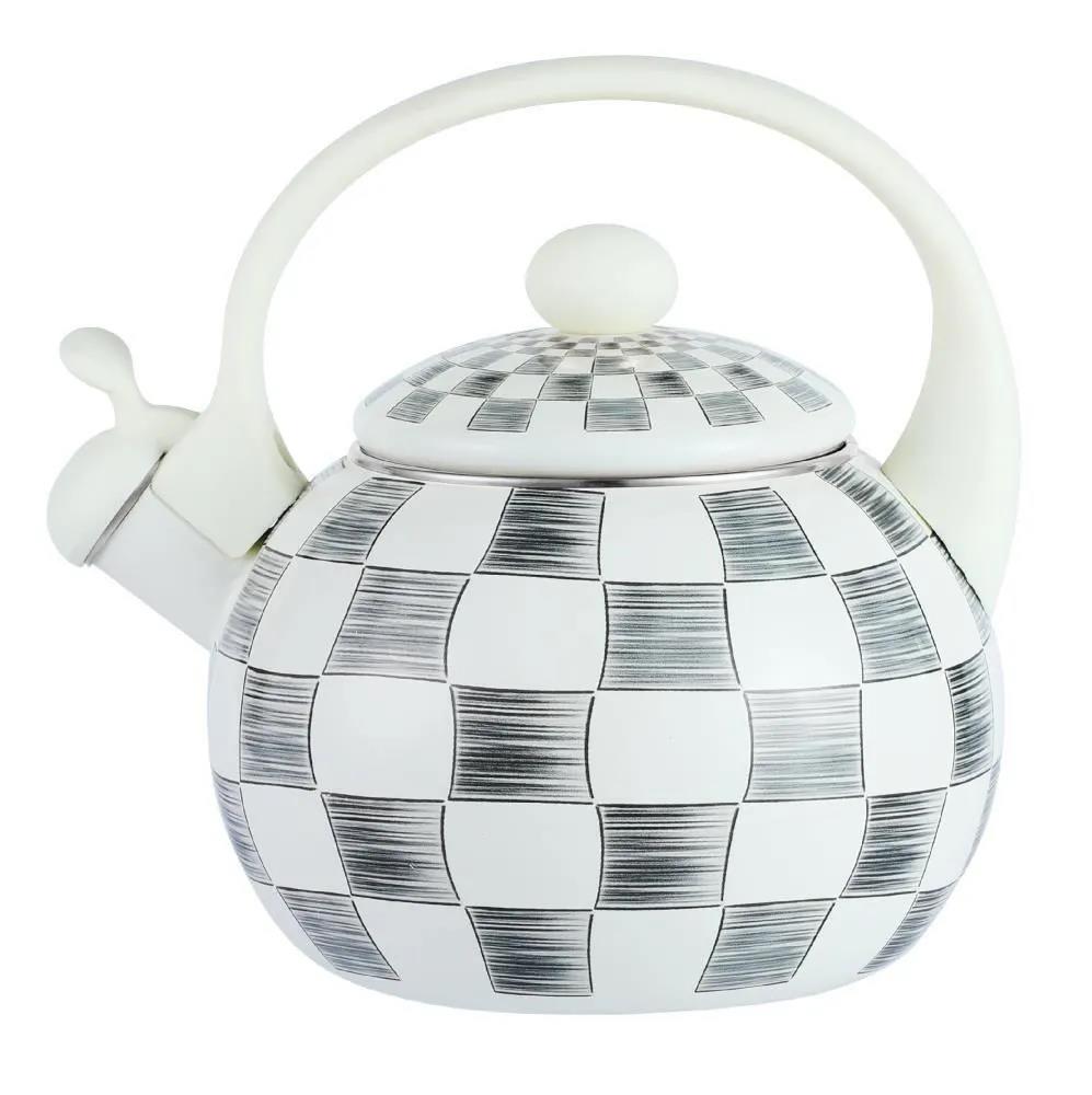 Изображение Чайник Kelli KL-4120 2,5л (2,5, л л /рисунок, белый)
