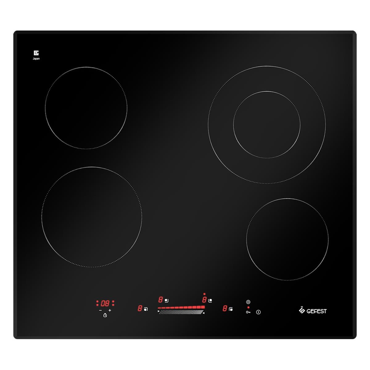 Изображение Варочная панель Гефест ПВЭ 4233 (черный)