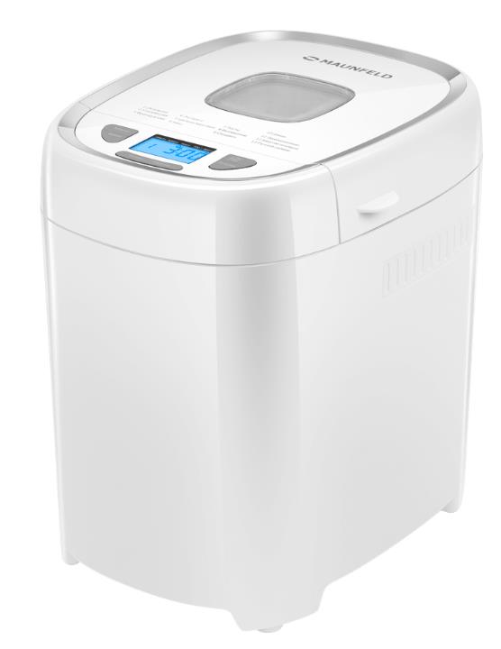 Изображение Хлебопечь MAUNFELD MBM-900PW 550 Вт, 13 программ (белый)