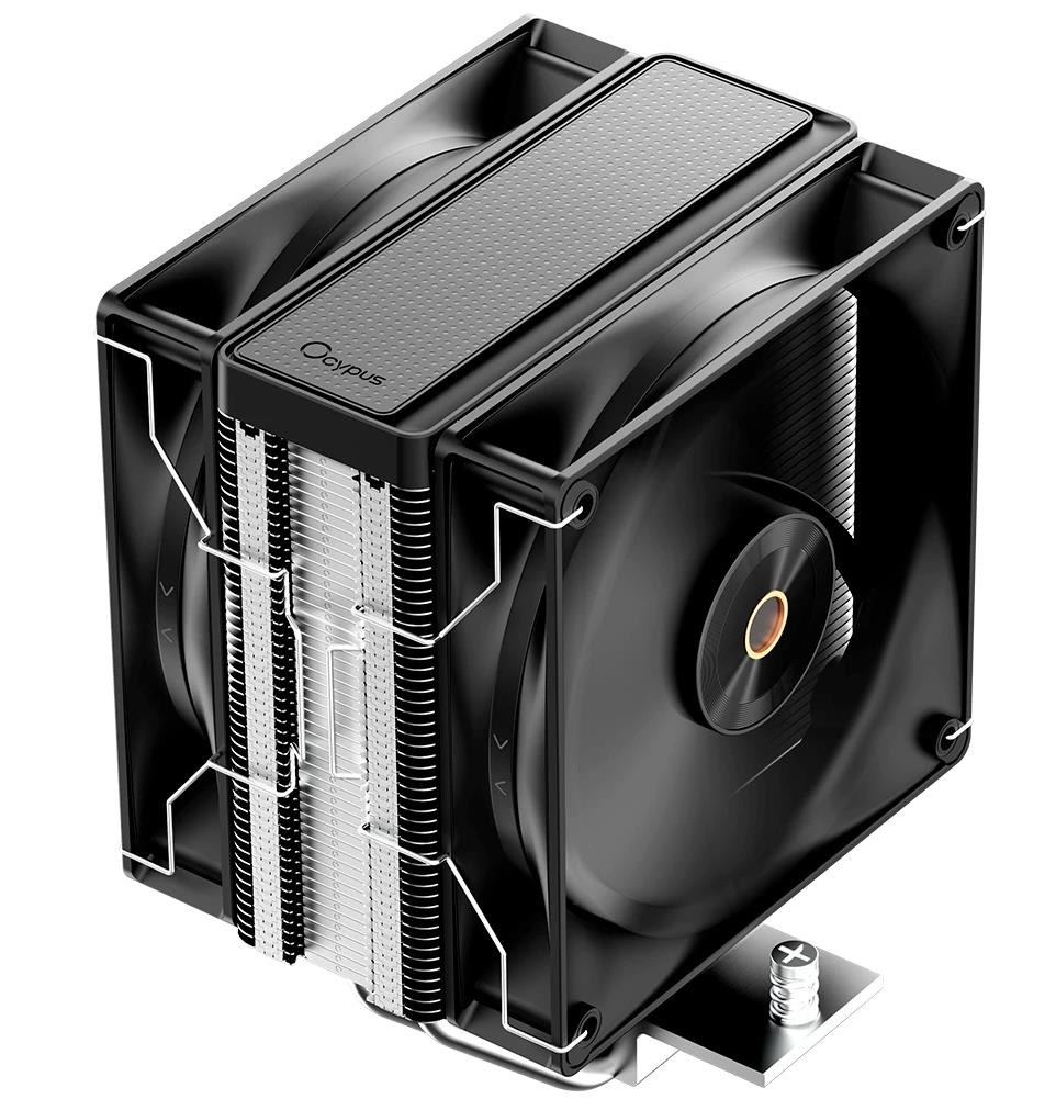 Изображение Кулер для процессора Ocypus Delta A40 Elite Dual Fan BK (AM4, LGA1150/1151/1155/S1156, LGA 1200, LGA 1700, AM5, LGA1851)2 шт