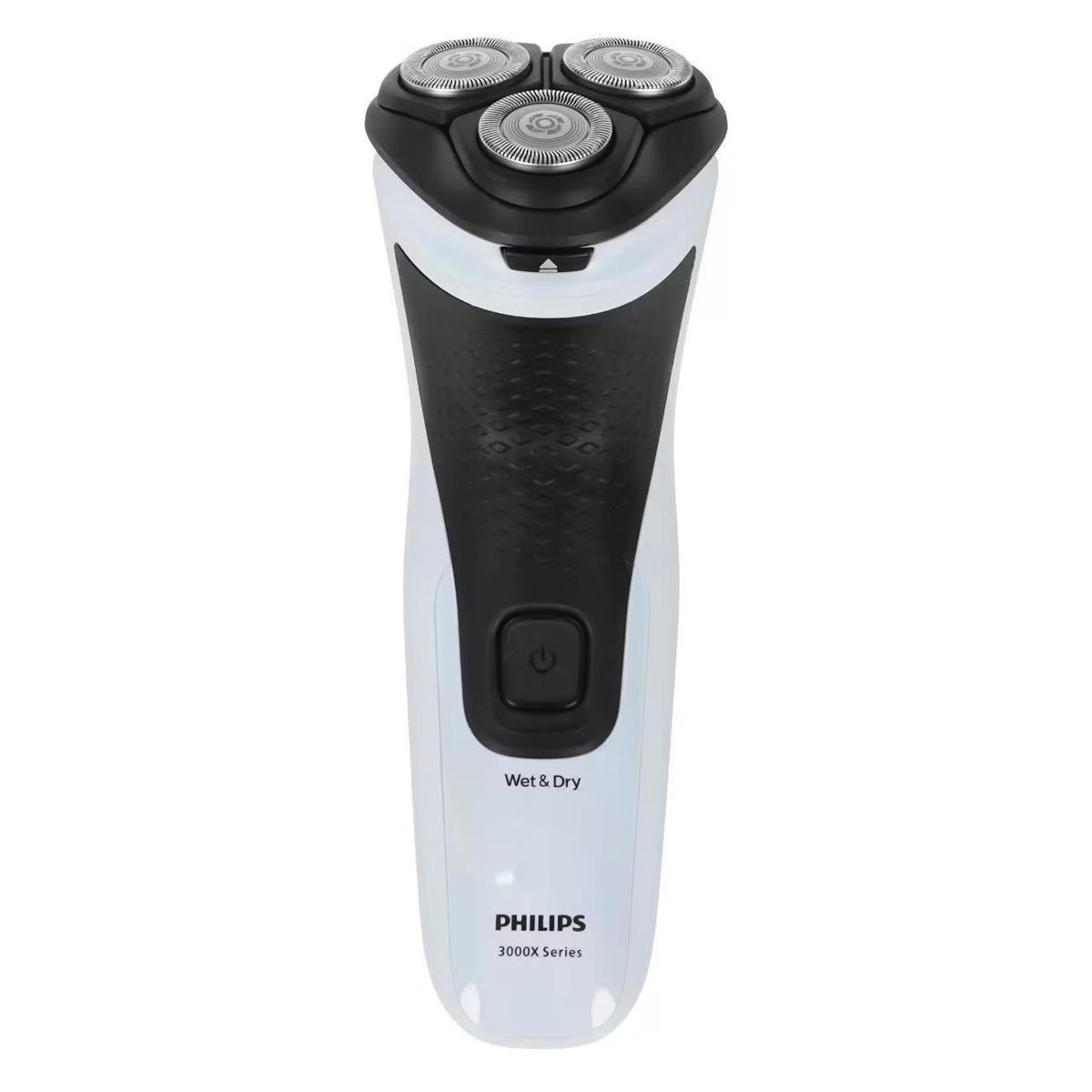 Изображение Бритва Philips X3003/00 реж.эл.:3 питан.:аккум.,голубой, черный
