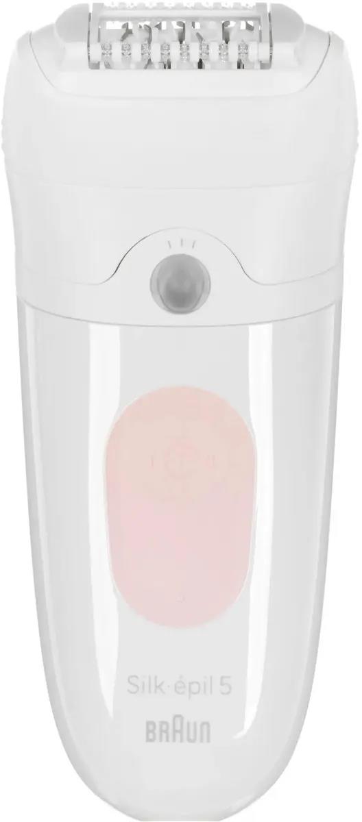 Изображение Эпилятор Braun SE5-050 белый, розовый (от аккумулятора)