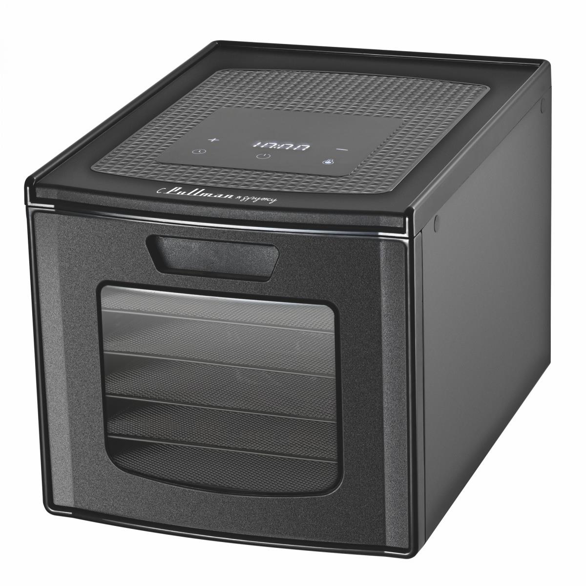 Изображение Сушилка для овощей Pullman PL-104, 6 уровней, 12 поддонов, 500 Вт (поддонов 12 шт, 500 Вт , черный)