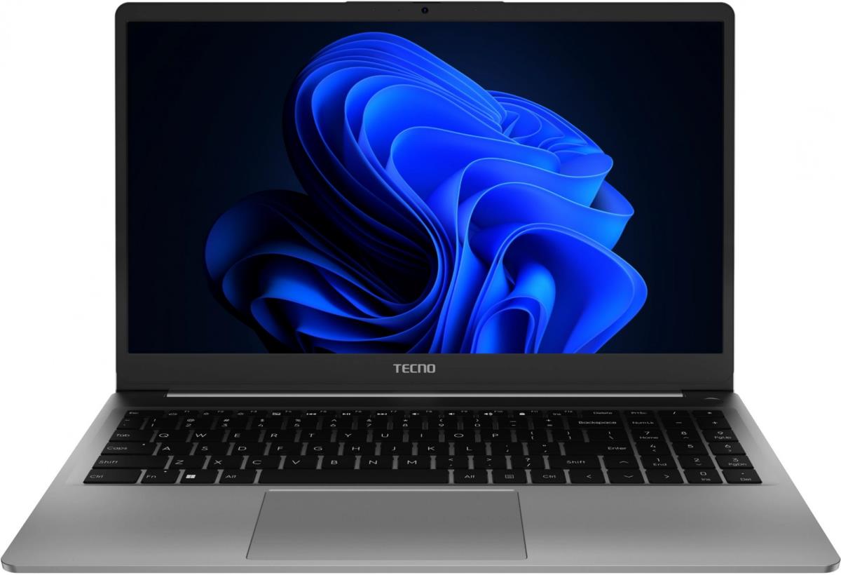 Изображение Ноутбук TECNO MegaBook K15S (AMD 7430U 2300 МГц/ SSD 512 ГБ  /RAM 16 ГБ/ 15.6" 1920x1080/VGA встроенная/ Windows 11 Home) (71005000257)
