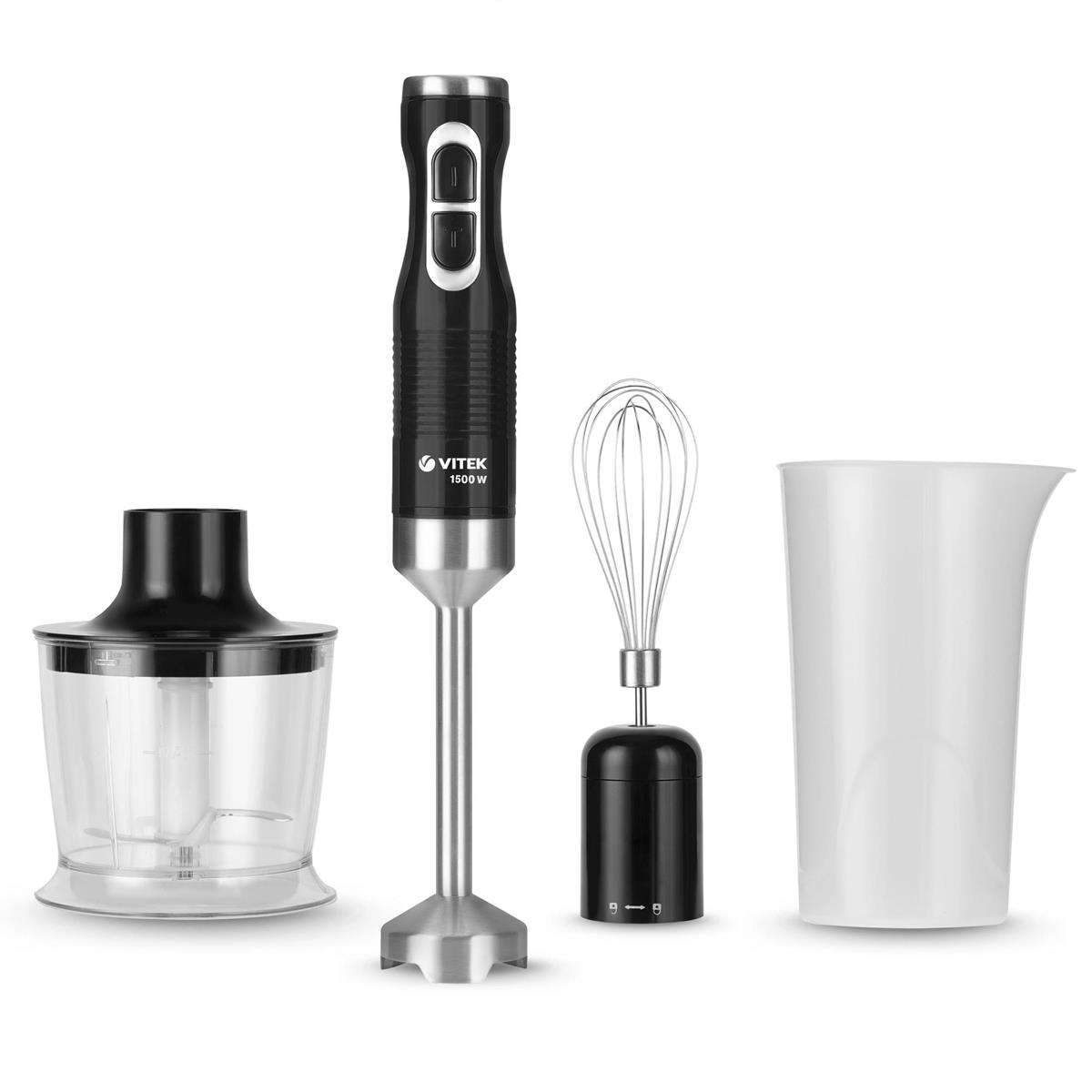 Изображение Блендер VITEK VT-1477 (погружной/1500 Вт/черный)