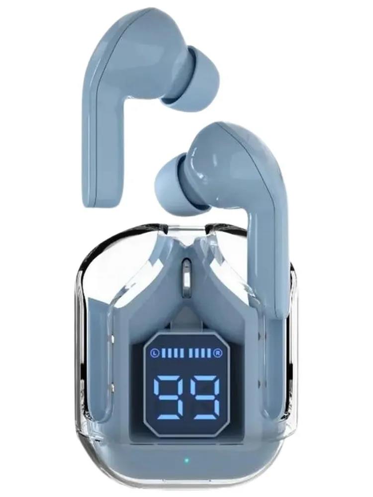 Изображение Bluetooth-гарнитура/наушники More Choice (4620202552648) BW07 (синий)