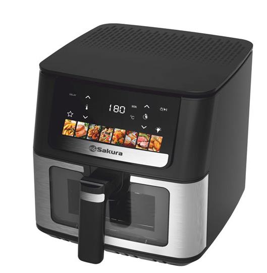 Изображение Аэрогриль Sakura SA-7691BK (1700 Вт /7 л )