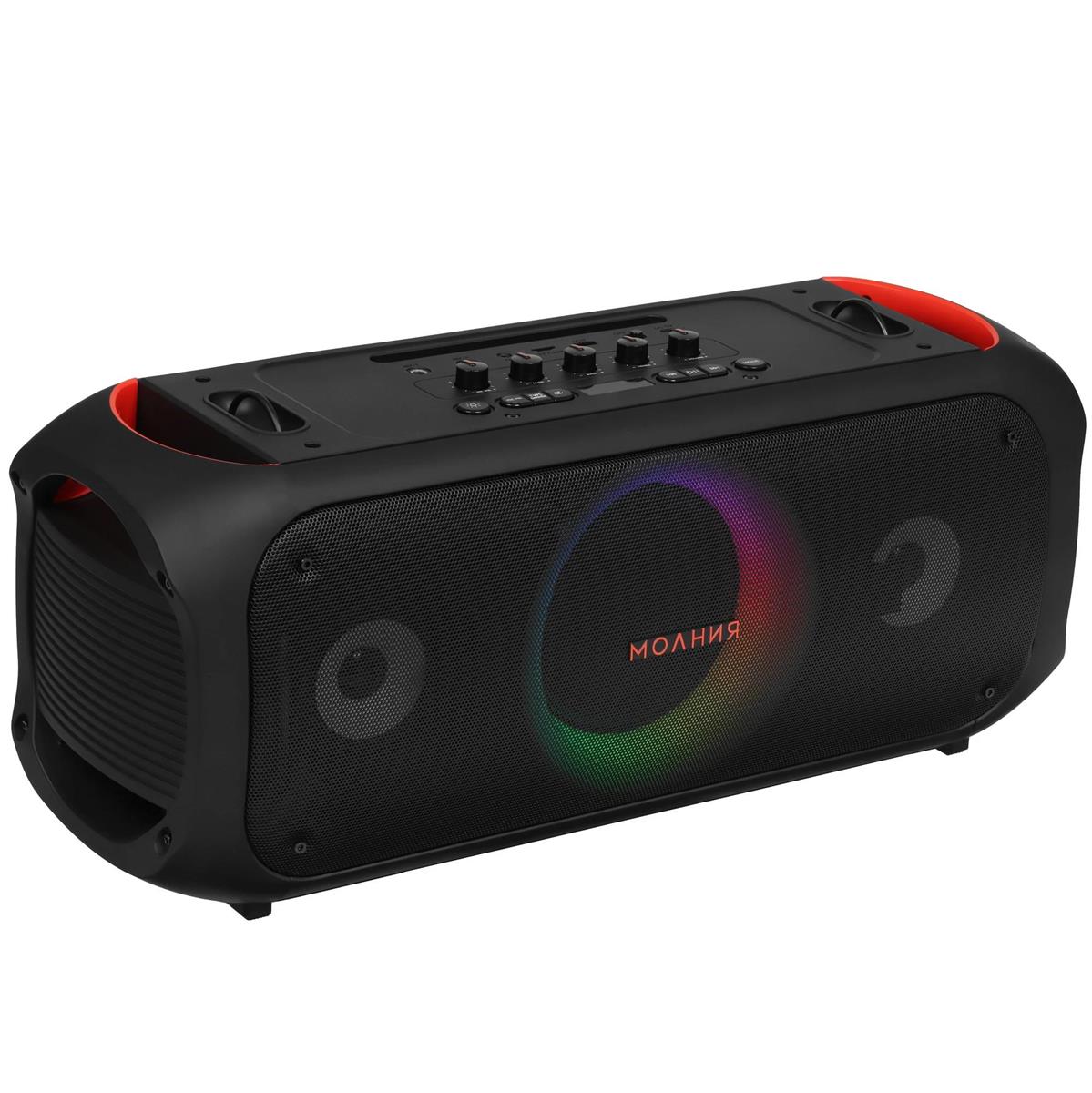 Изображение Портативная акустика Ural Молния 7500 750W 2.1 BT/3.5Jack 6000mAh (УРАЛ МОЛНИЯ 7500) (750 Вт   черный)