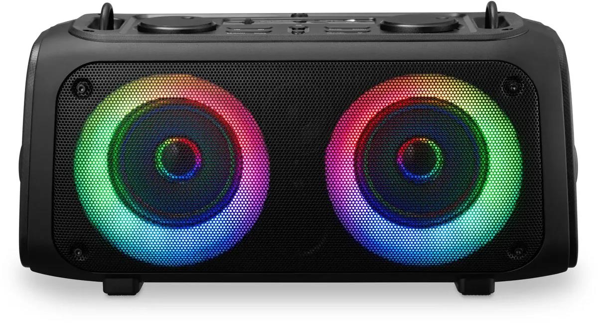 Изображение Портативная акустика Hyundai H-PS1030 40 Вт 2.0 BT 10м 3600mAh (40 Вт   черный)