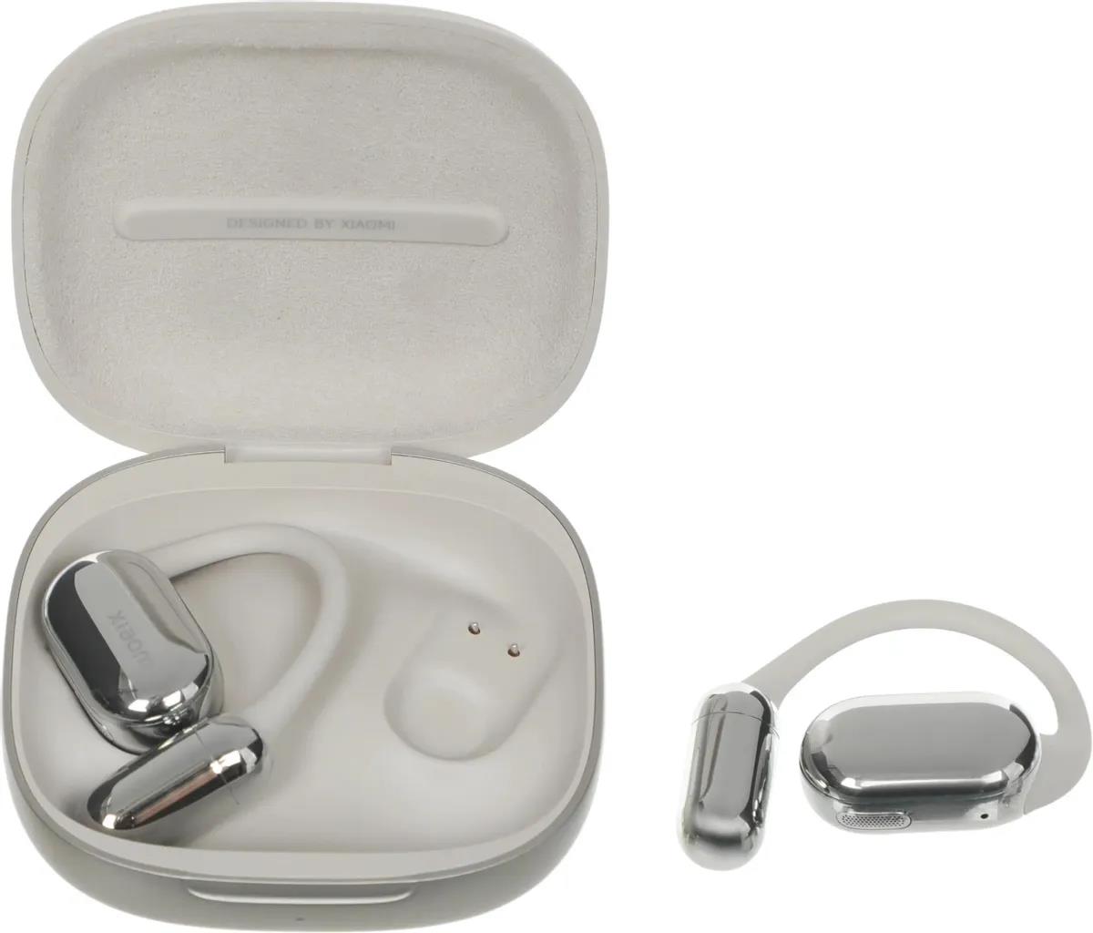 Изображение Bluetooth-гарнитура/наушники Xiaomi OpenWear Stereo Pro беспроводные bluetooth крепление за ухом (BHR080DGL) (серый)