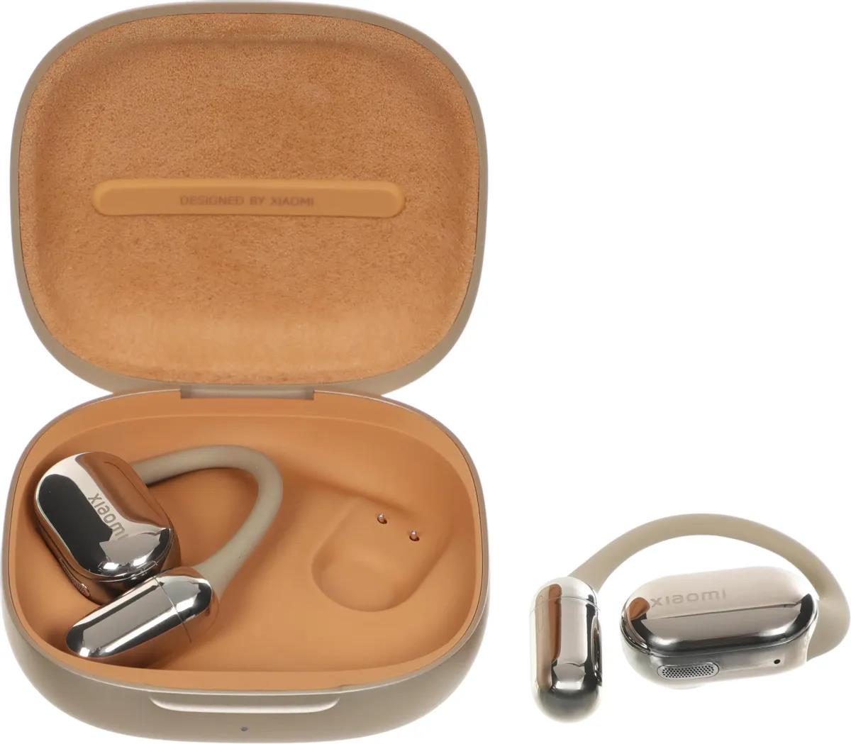 Изображение Bluetooth-гарнитура/наушники Xiaomi OpenWear Stereo Pro беспроводные bluetooth крепление за ухом (BHR080FGL) (золотистый)