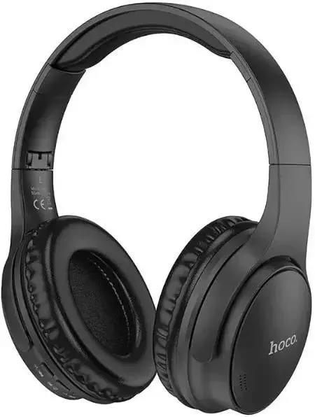 Изображение Bluetooth-гарнитура/наушники Hoco Mighty W40 (черный)